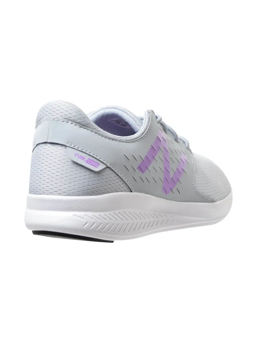Кроссовки Fuelcore Coast V3 "серо-розовые" New Balance Kids, серый — фото 3
