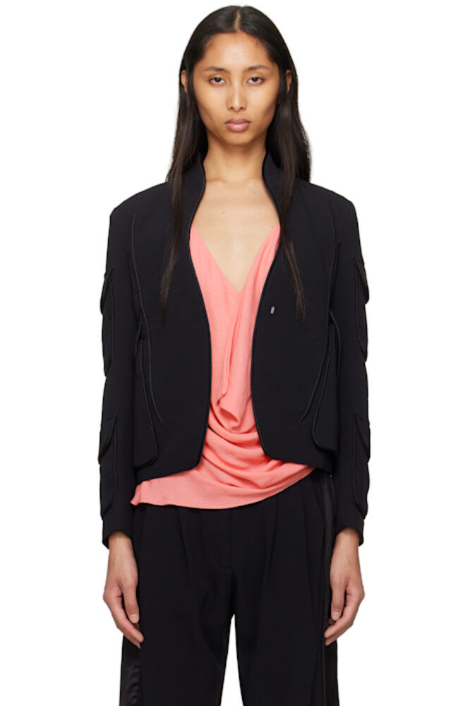 

Черный блейзер Cauda Tailored Kiko Kostadinov