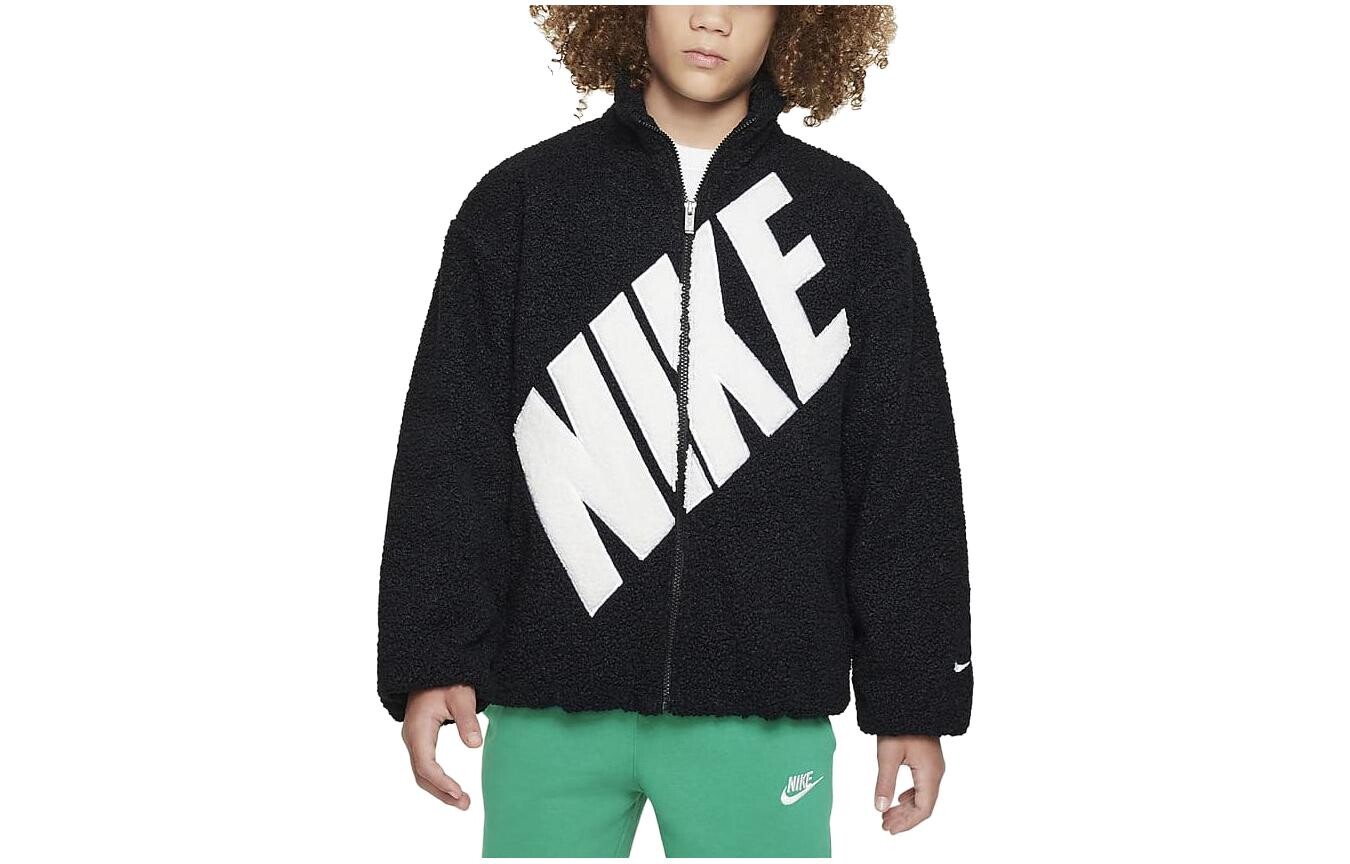 

Детская бархатная куртка Nike, цвет Black