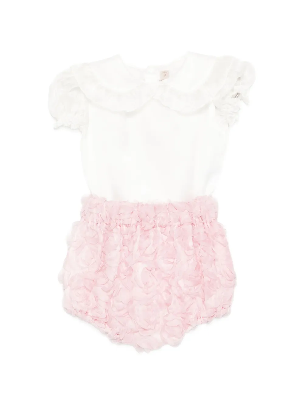 

Пуфовые панталоны с рюшами La Stupenderia, белый