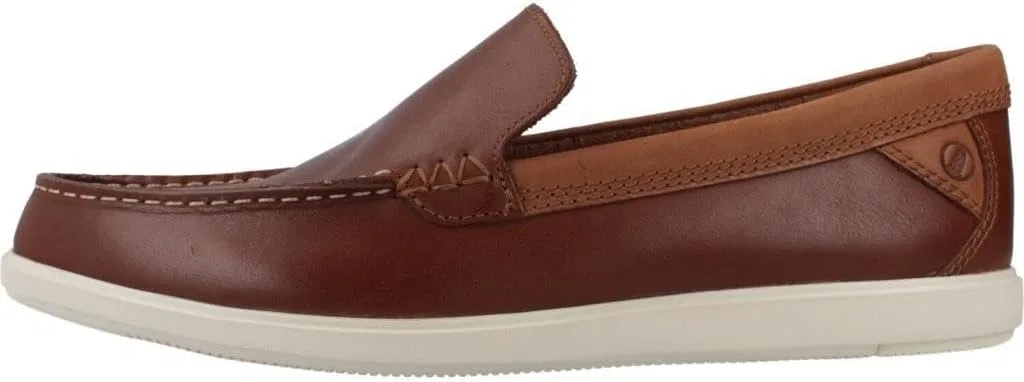 Мокасины-лоферы Clarks Herren Bratton, Navy Combi — фото 3