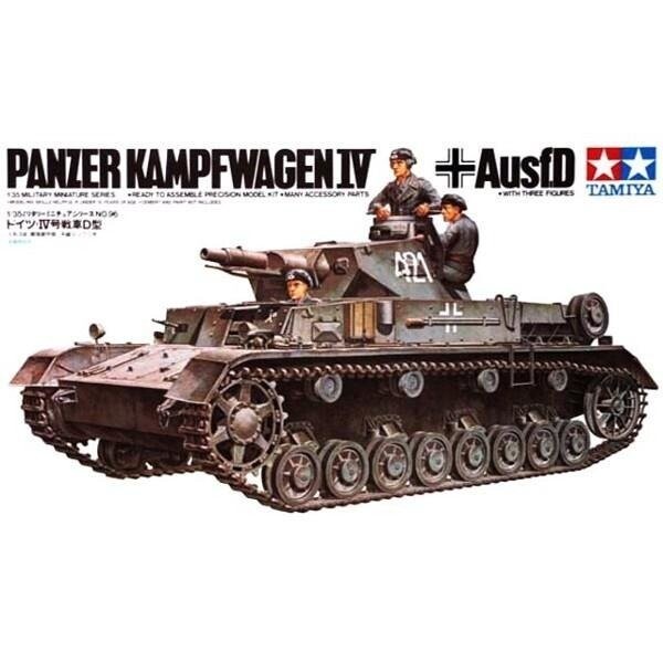 

Тамия, немецкий Pzkpw IV AusfD Tamiya