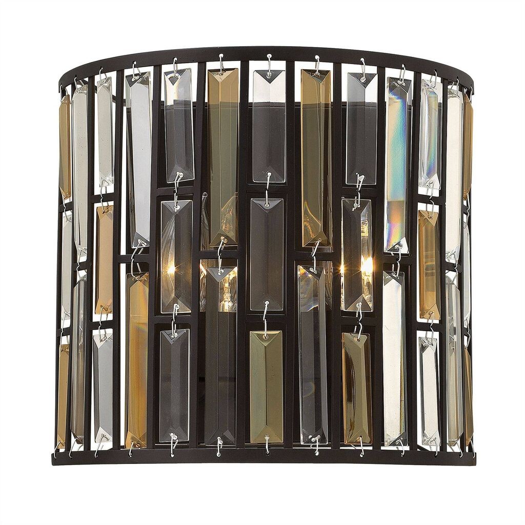 

Настенный светильник Gemma, бронза и хрусталь, 31 см Elstead Lighting