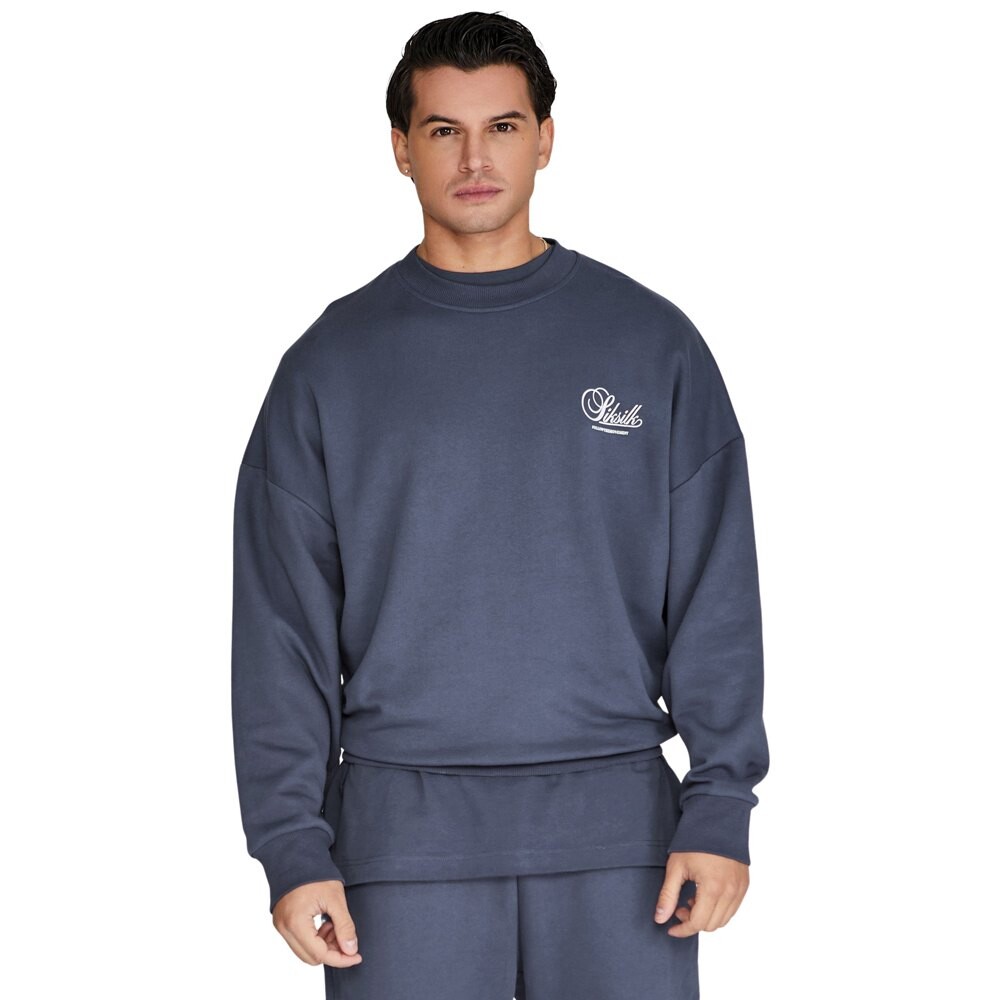 

Толстовка Siksilk Graphic, синий