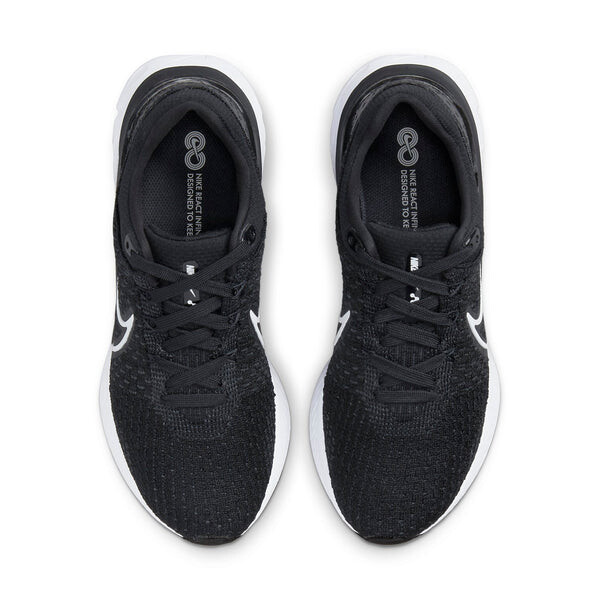 Кроссовки react infinity run flyknit 3 Nike, черный — фото 4