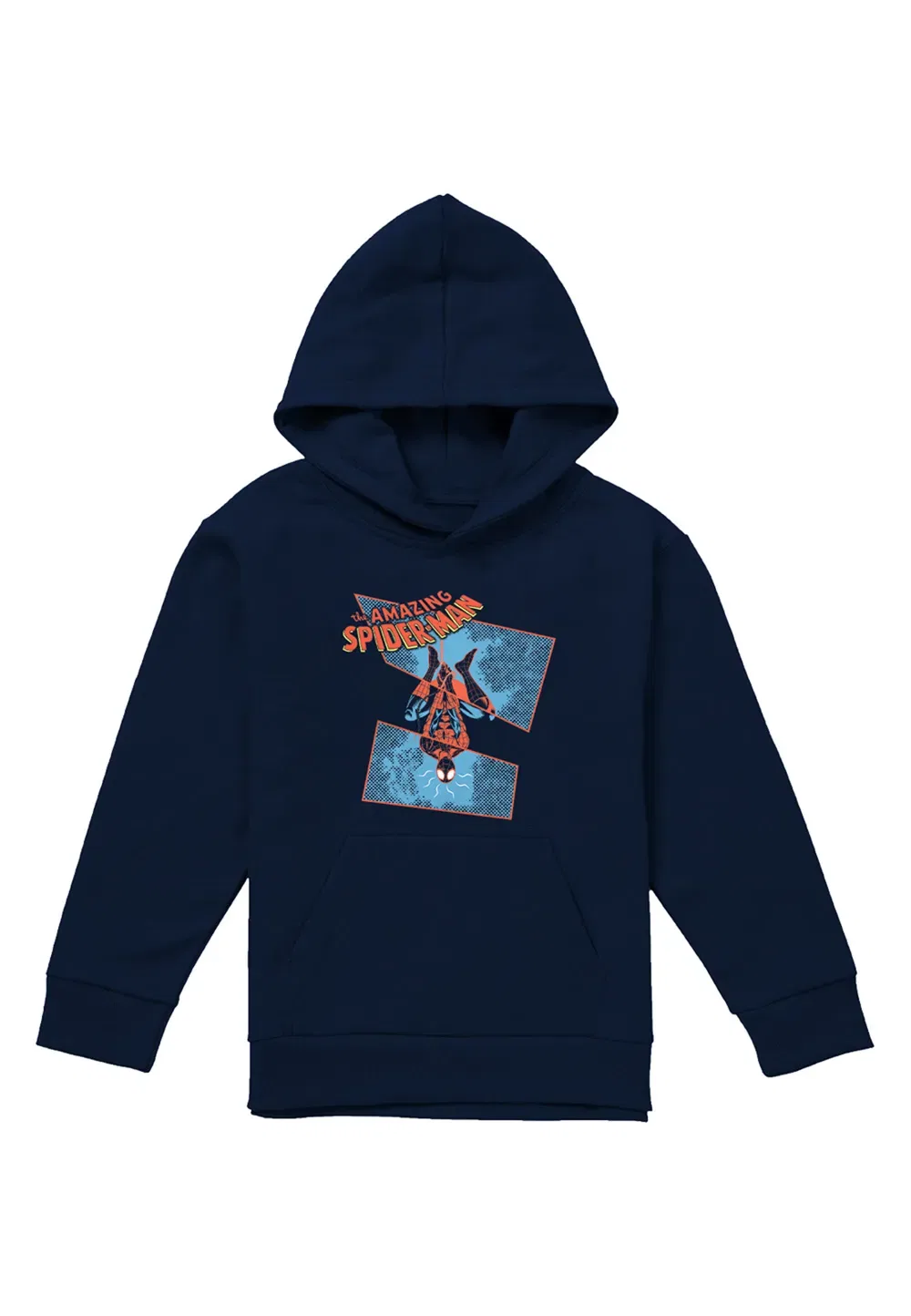 Детская толстовка Spiderman Marvel, темно-синий — фото 4