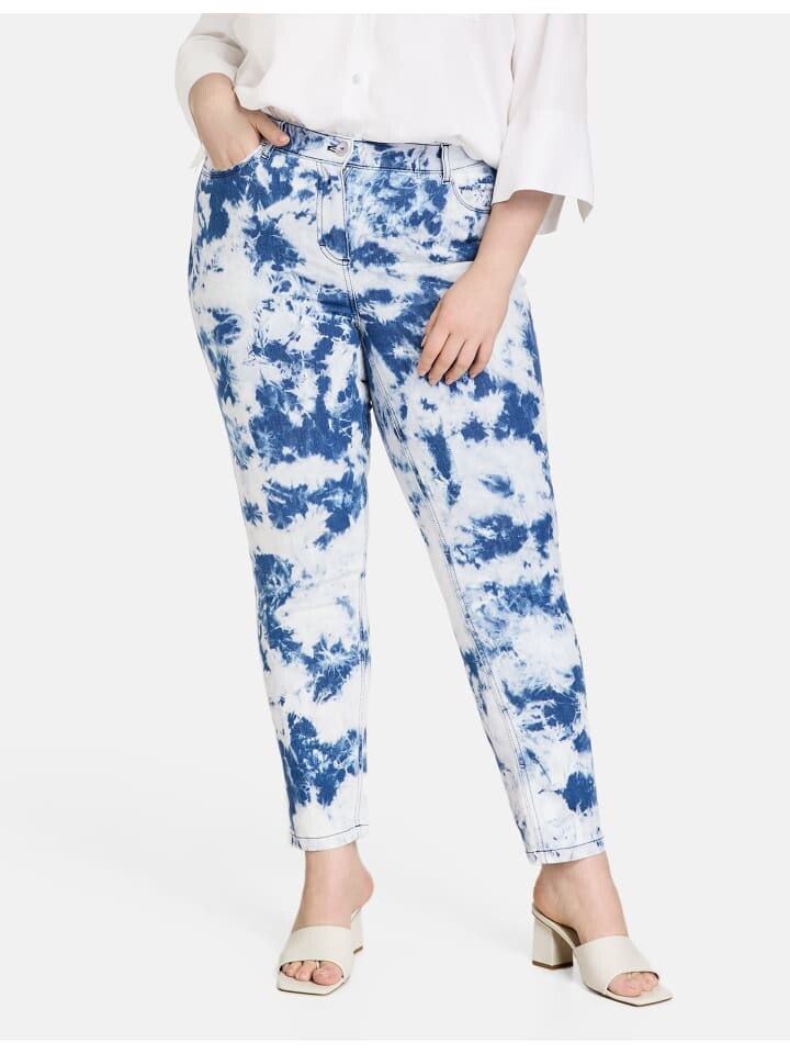 

Джинсы SAMOON, цвет blue splash gemustert