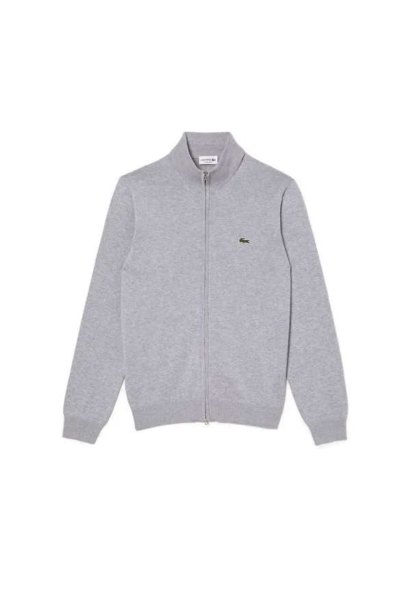 Трикотажный кардиган Lacoste, Gris Chiné