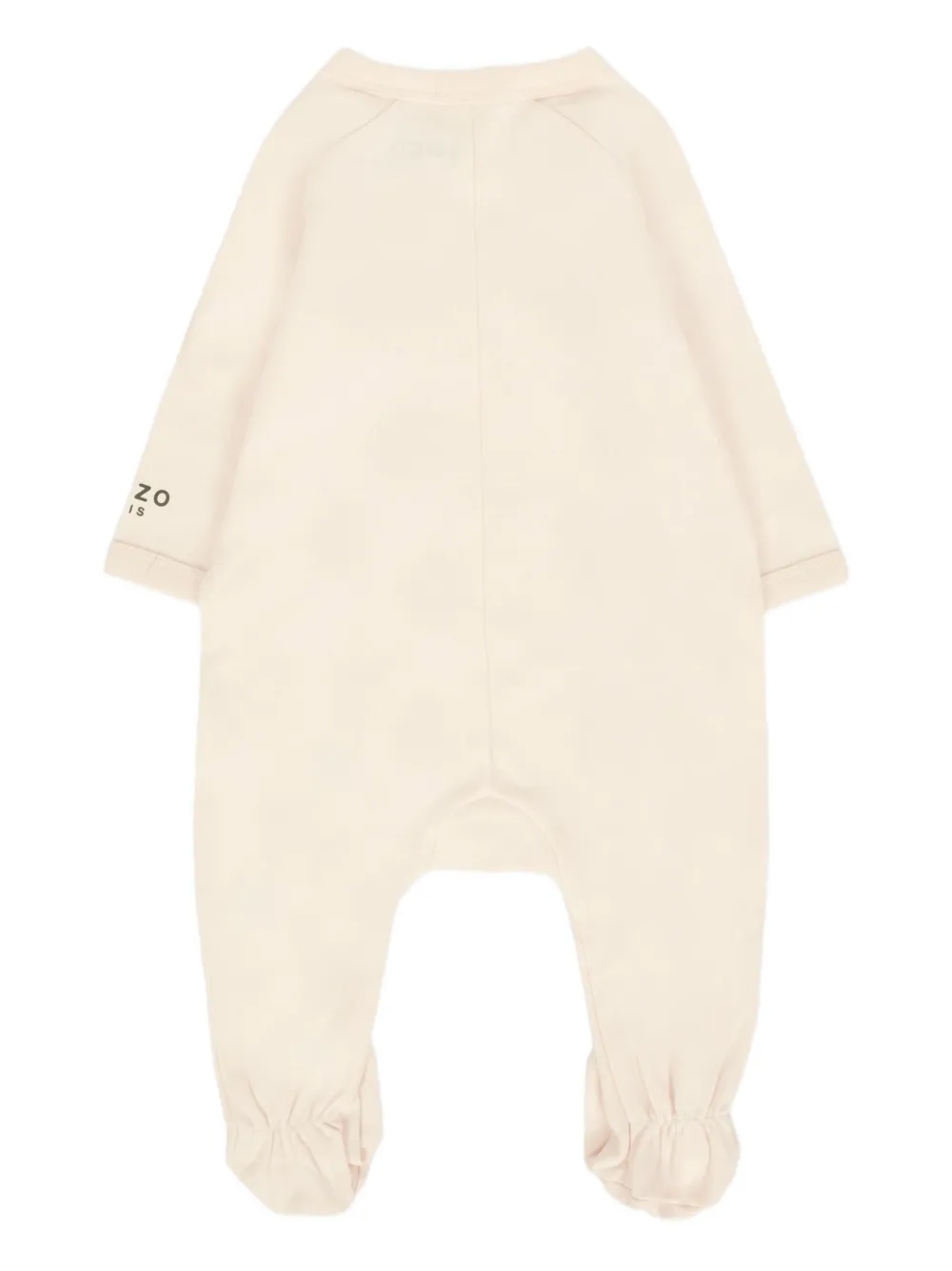 Пижамный комплект с вышивкой тигра (набор из двух предметов) Kenzo Kids, розовый — фото 4