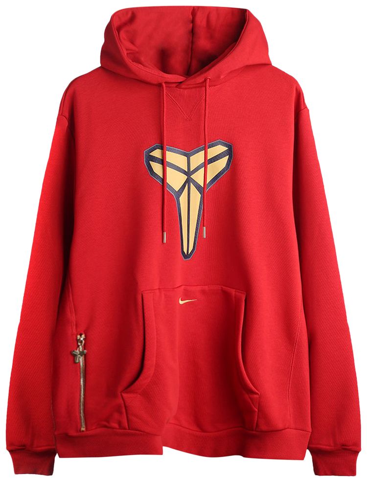 

Худи Nike Kobe Dri-FIT Pullover Basketball Hoodie 'Varsity Red/Jersey Gold', красный