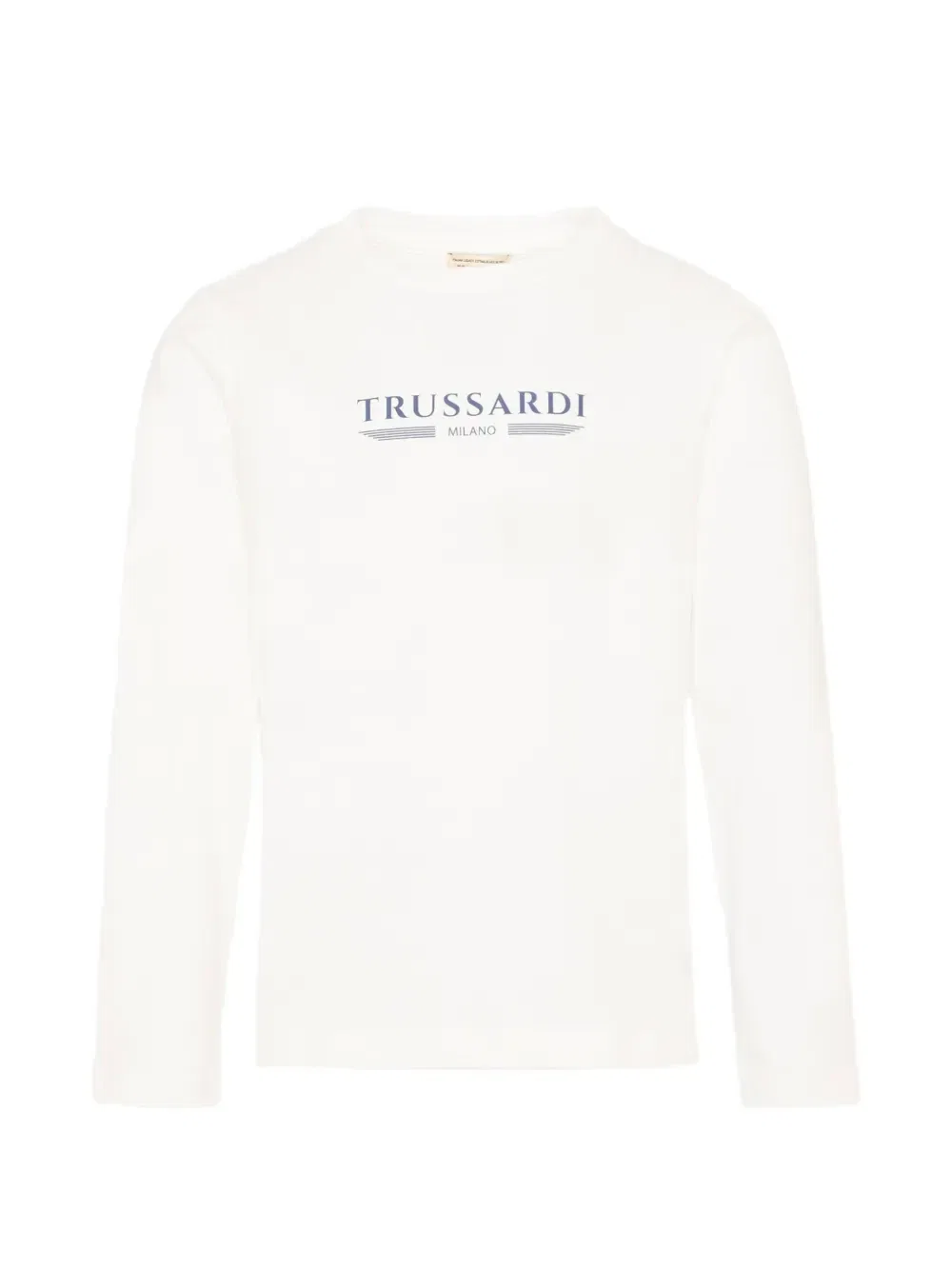 Футболка с длинными рукавами Trussardi Junior, белый