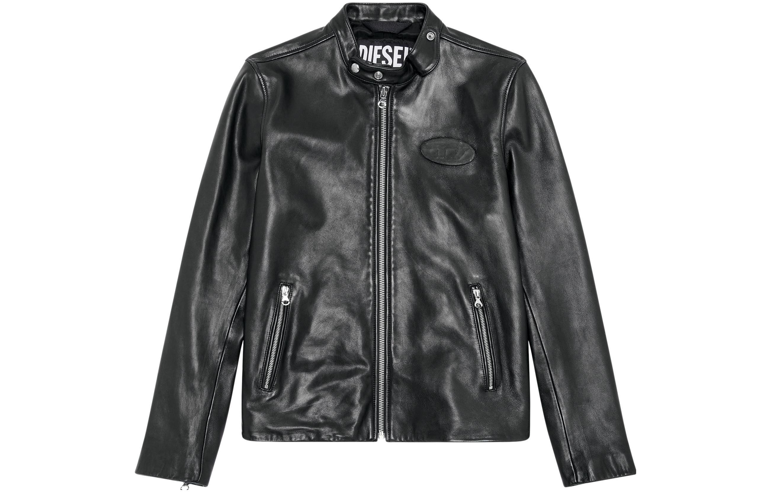 

Детализированная куртка с молнией DIESEL, черный