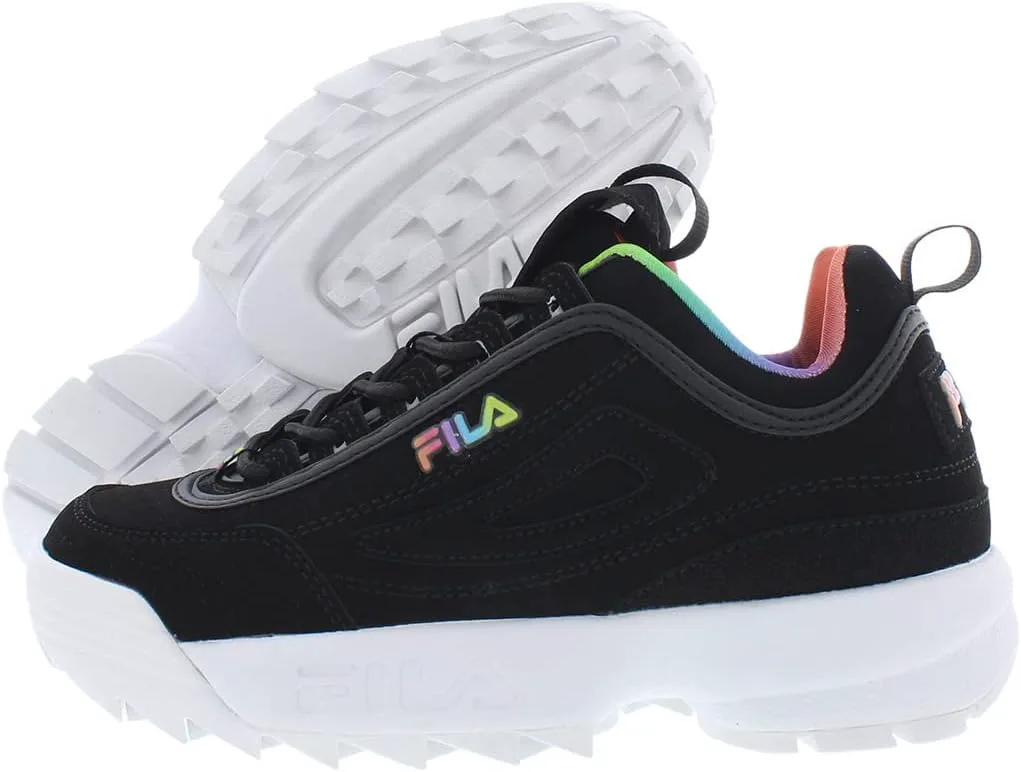 Женские кроссовки Fila Disruptor II Premium, черный/мультиколор — фото 3