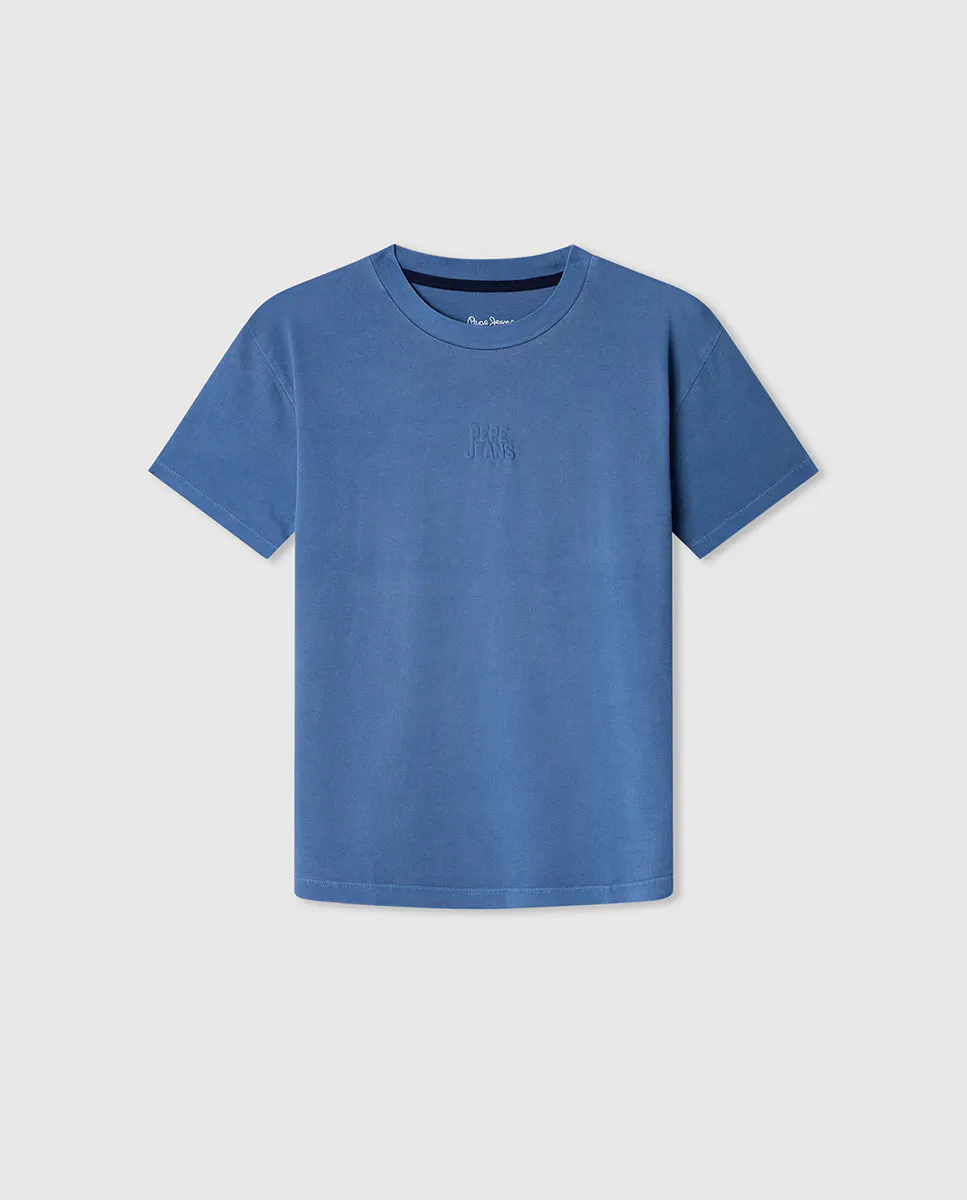 

Футболка мальчика Чарльза Pepe Jeans, синий индиго