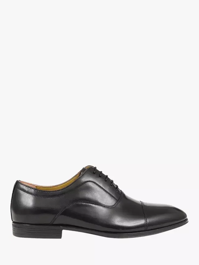 Оксфордские туфли из вощеной кожи Middleham Jones Bootmaker, Black