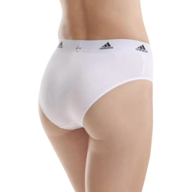 Женские трусики Adidas, 2 упаковки (черный + белый) — фото 3