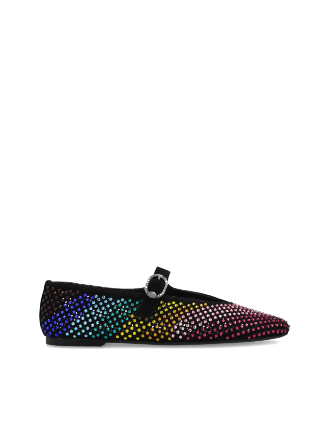 Балетки Kurt Geiger London Mayfair, украшенные кристаллами, черный