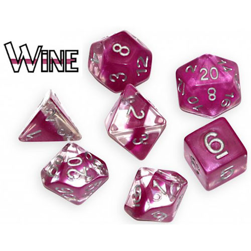 

Аксессуары Gate Keeper Games Neutron Dice Set: Wine (7)