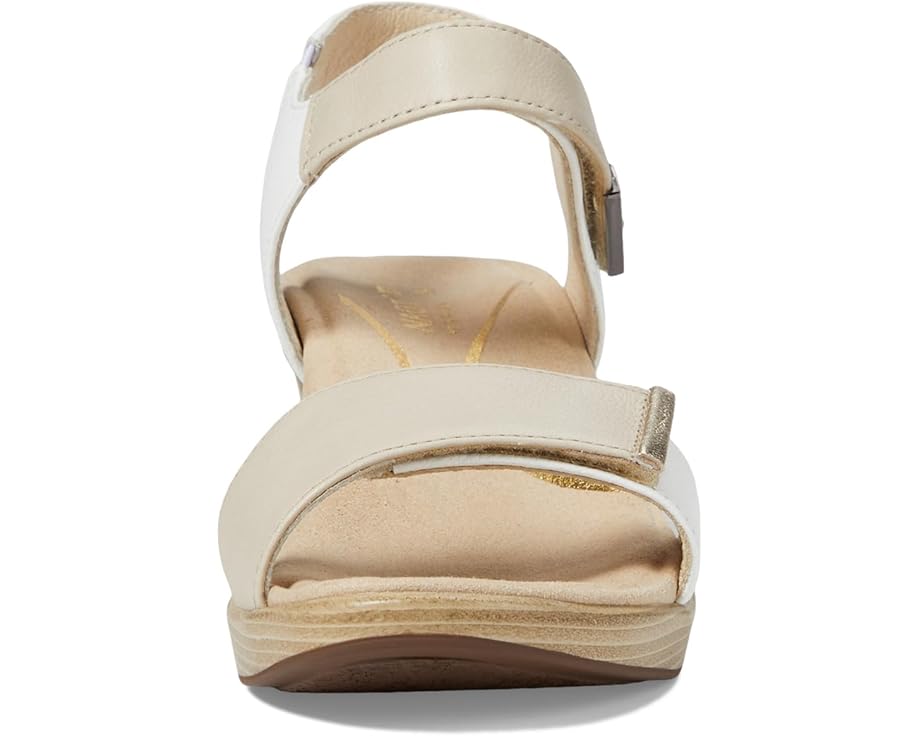 Туфли Naot Intact, цвет Soft Ivory Leather/Soft White Leather/Radiant Gold Leather — фото 2