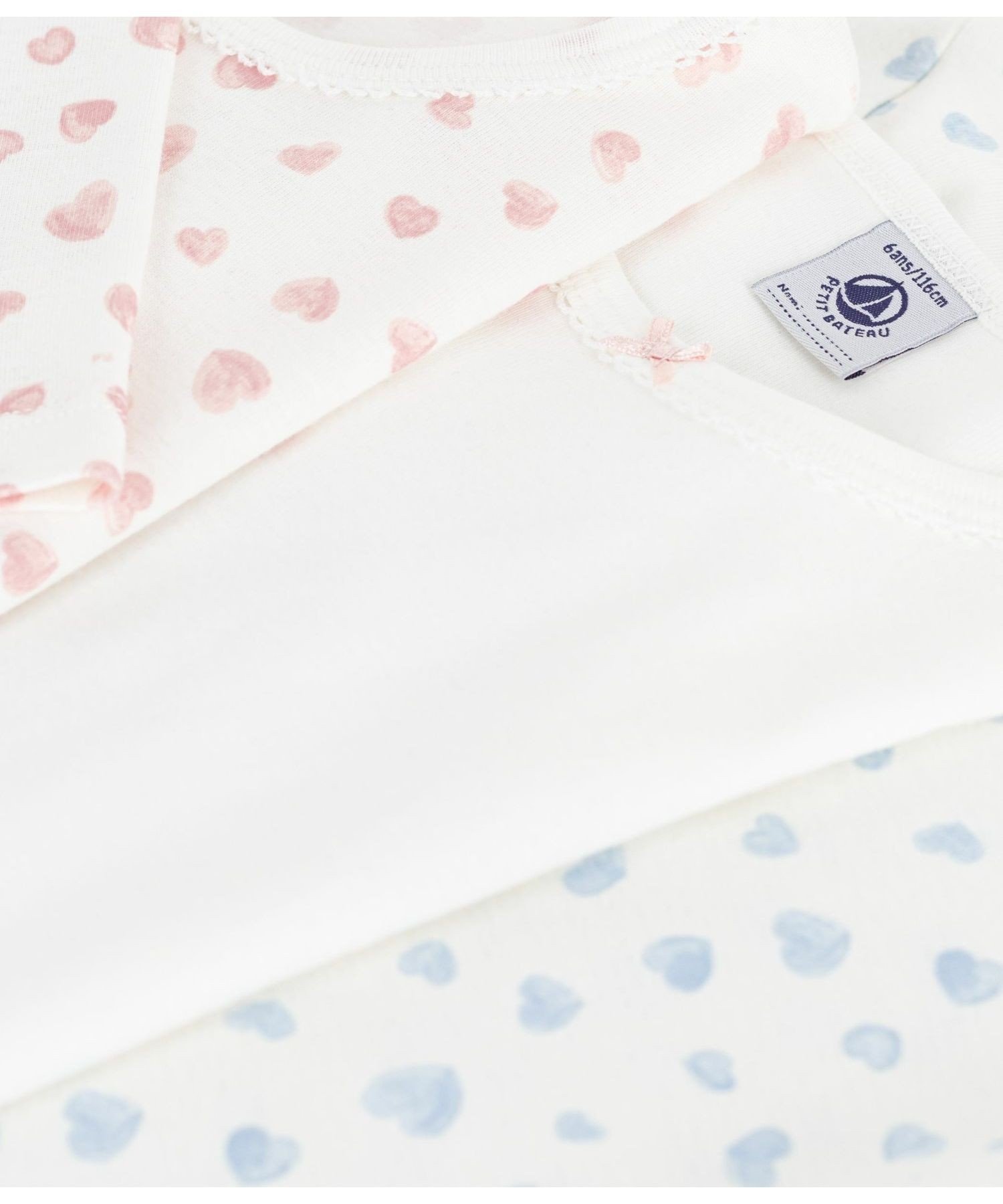 Комплект из 3 футболок с длинными рукавами PETIT BATEAU, Multicolor 1 — фото 3