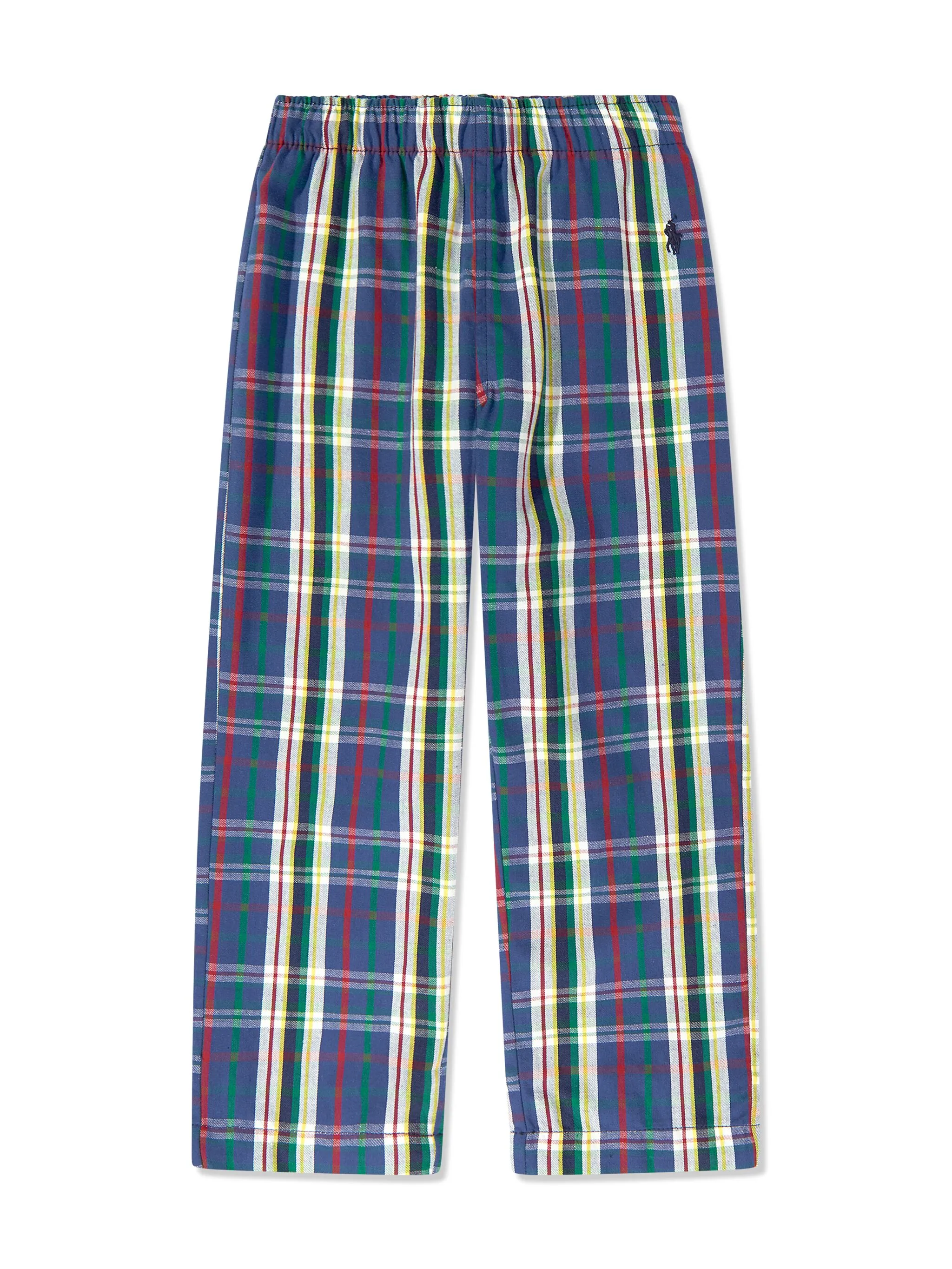 Пижама в клетку Polo Ralph Lauren Kids, синий — фото 3