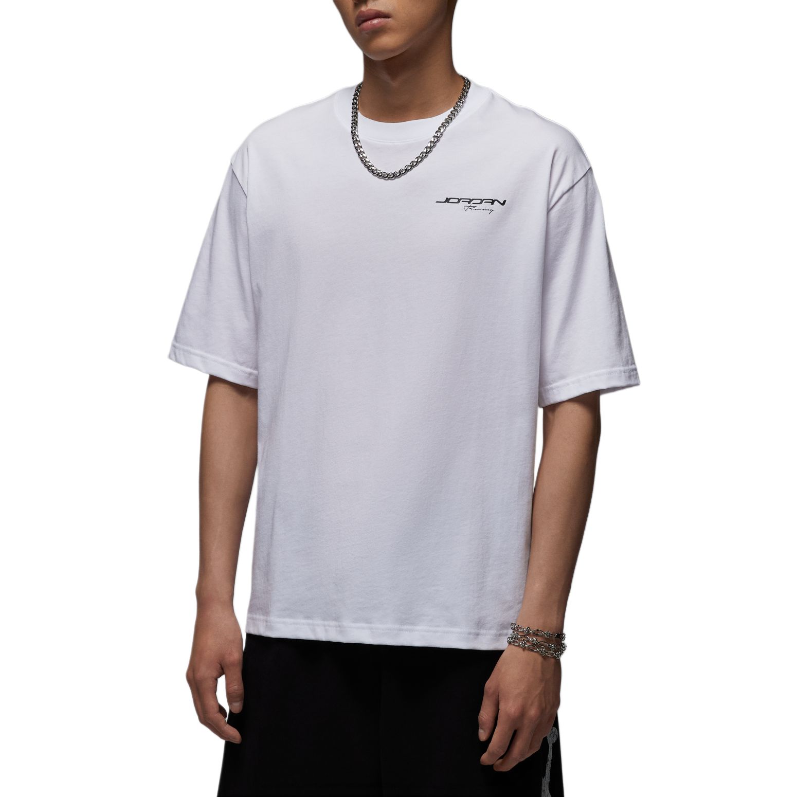 

Мужская футболка Jordan, белый/черный