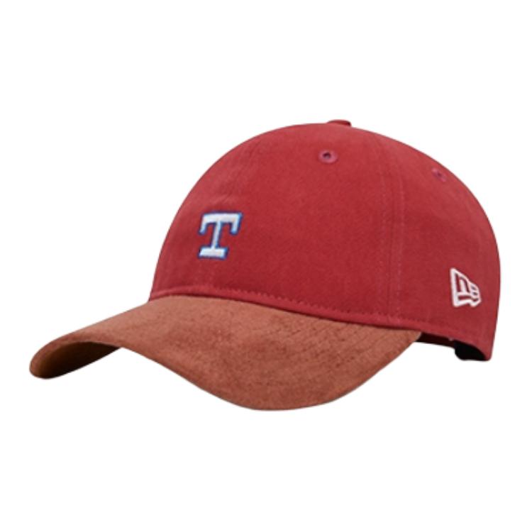 

New Era Хлопковая бейсболка унисекс ржаво-красная, Rusty Red