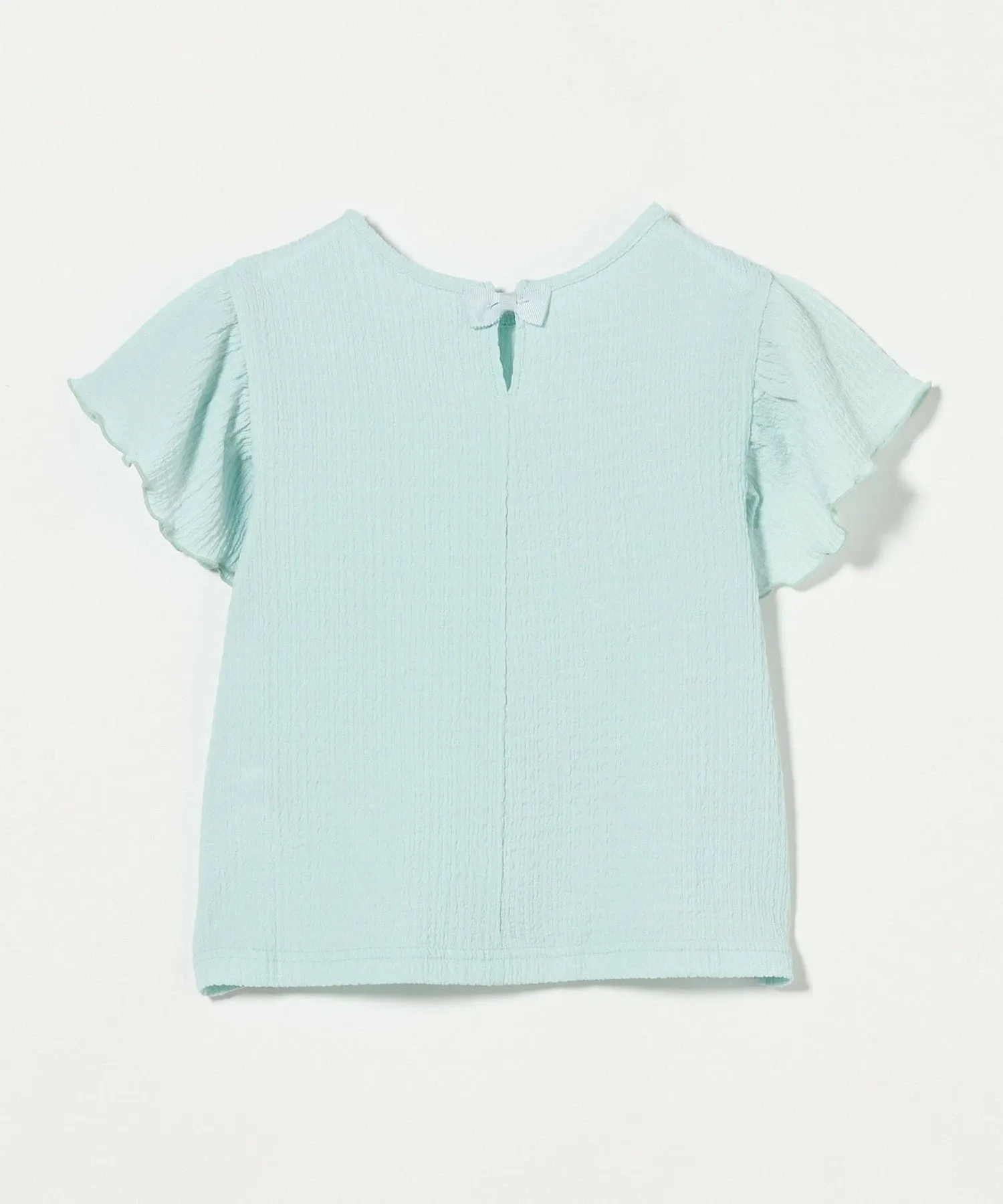 Пуловер с лентой на спине / Детский 110-130 см United Arrows Green Label Relaxing, LT.BLUE — фото 2