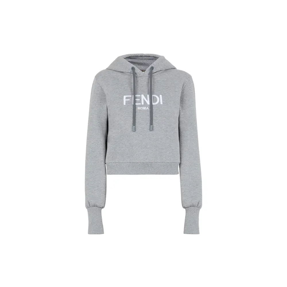 

Толстовка с логотипом FENDI, серый