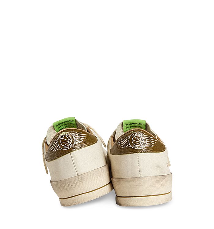 Мужские кроссовки Stardan Low Top Golden Goose, слоновая кость/кремовый — фото 4