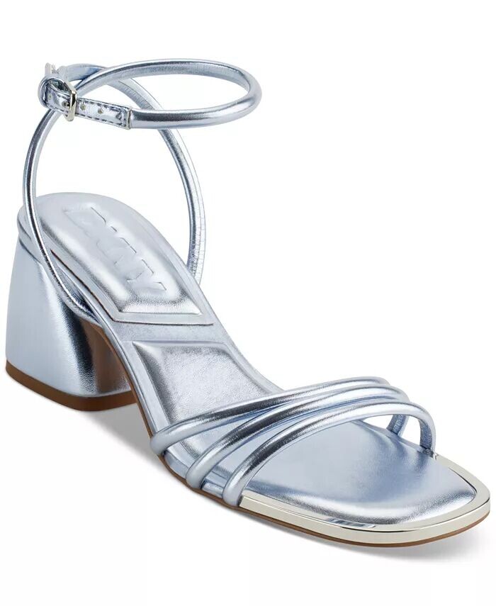 

Женские босоножки Trixie на блочном каблуке с ремешком на щиколотке DKNY, синий