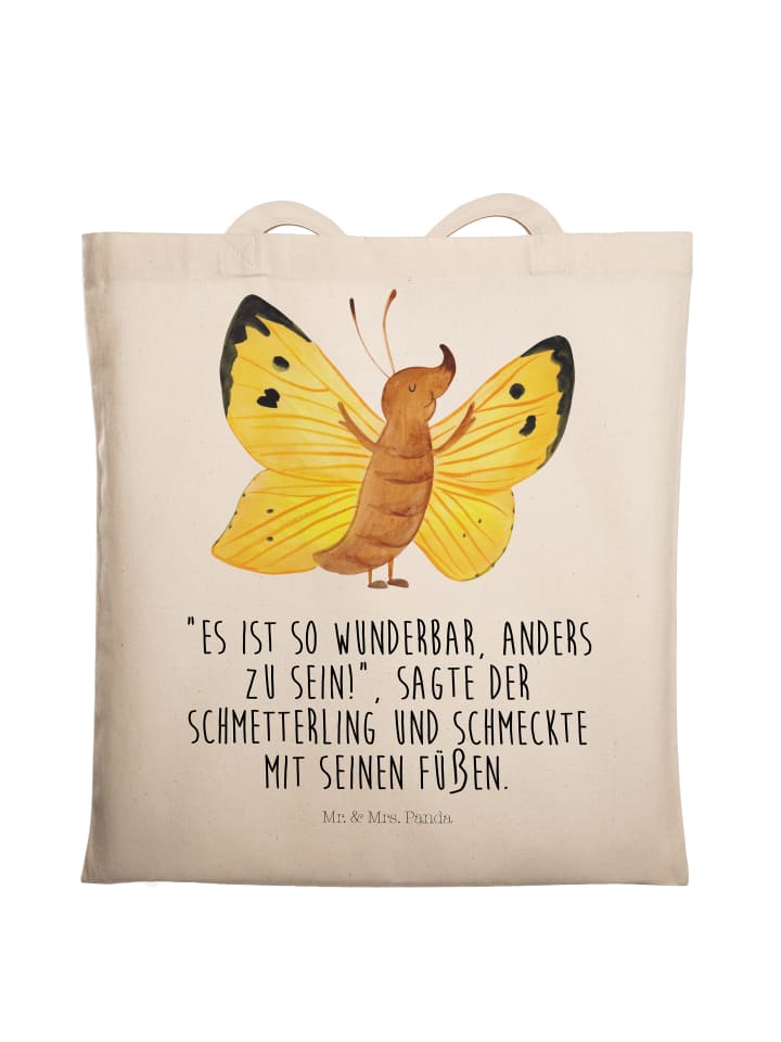 

Mr. & Mrs. Panda Сумочка в виде бабочки с надписью кремового цвета