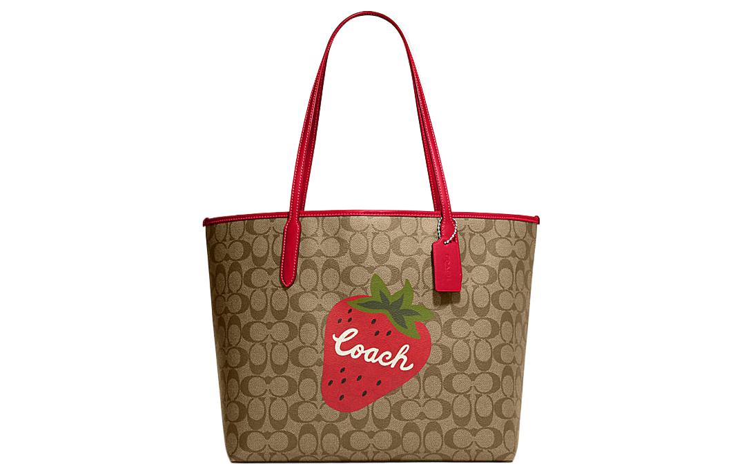 

COACH Городская ПВХ сумка-шоппер Женская многоцветная