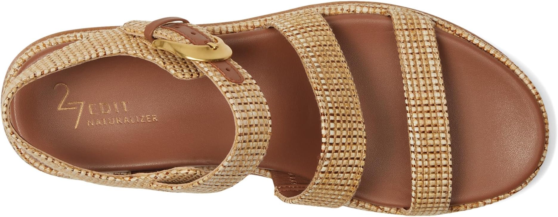 Сандалии Naturalizer 27 Edit Zizi, Metallic Raffia — фото 2