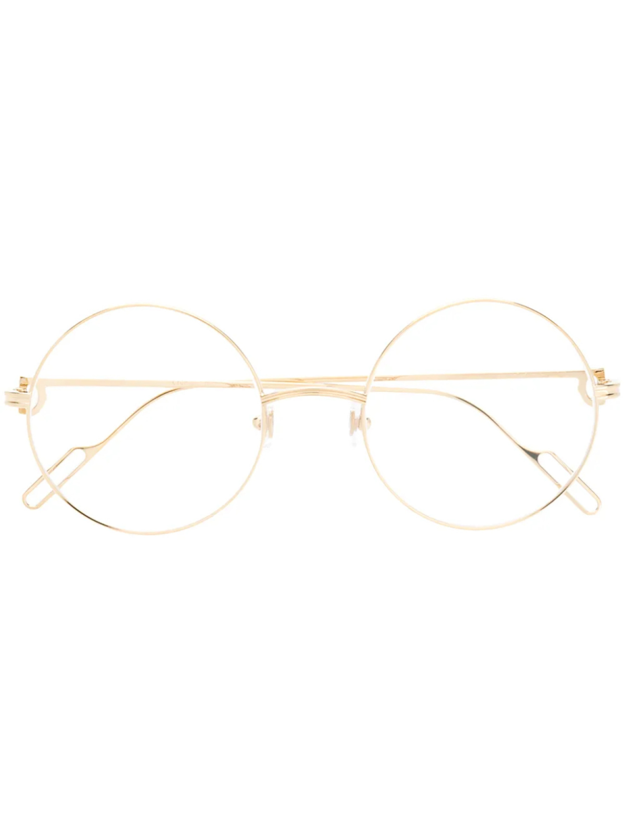 

Cartier Eyewear очки в круглой оправе, золотой