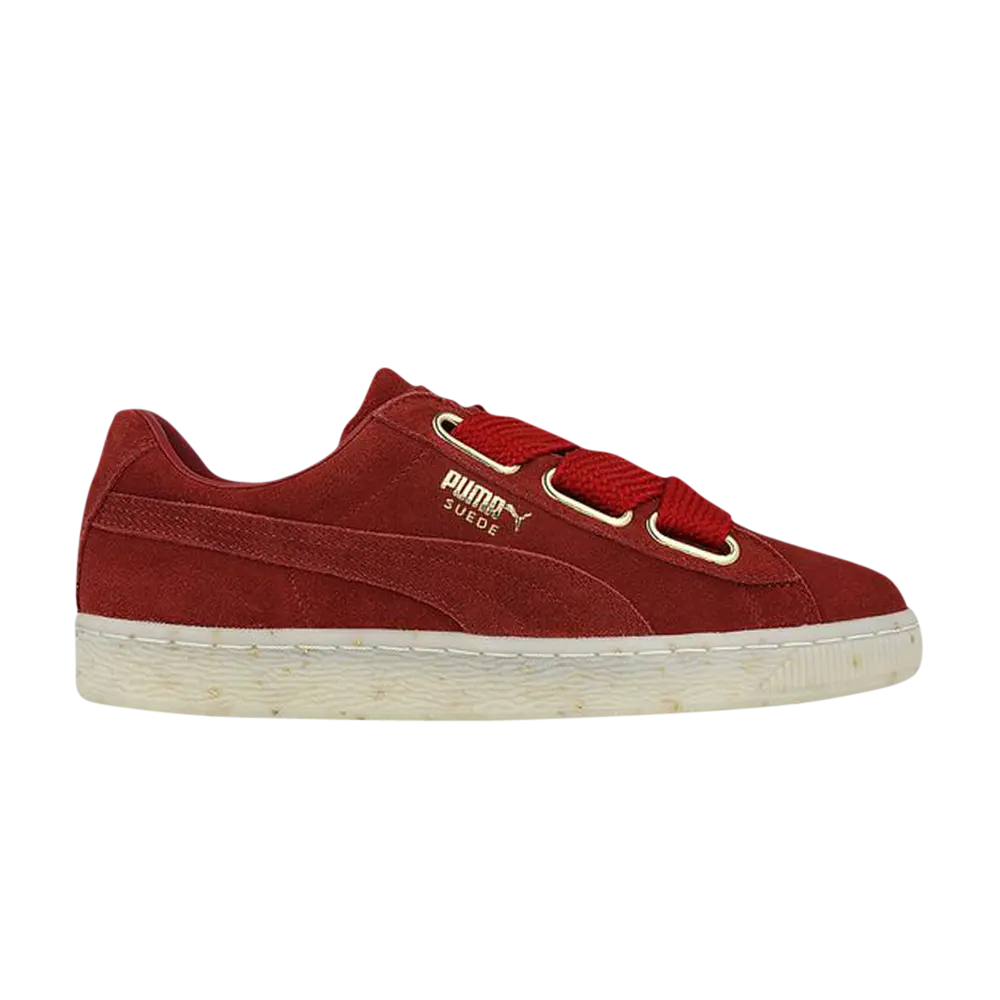 Кроссовки Wmns Suede Heart Puma, красный