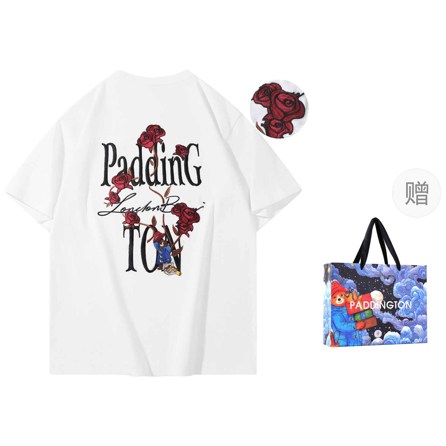 

Футболка унисекс Paddington Bears, белый