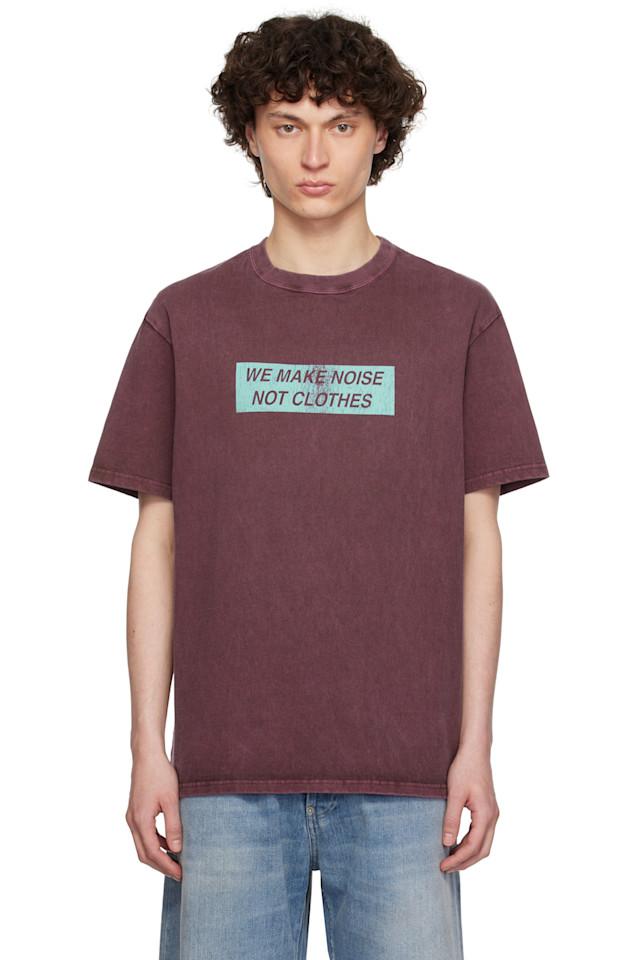 

Футболка Uc1D9810-2 Undercover, цвет bordeaux