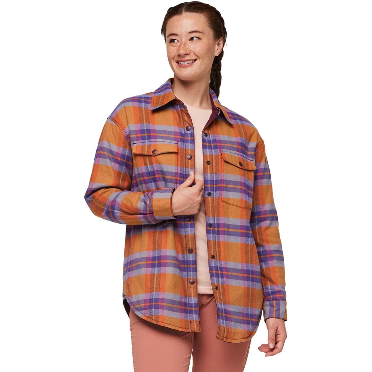 

Утепленная фланелевая куртка salto Cotopaxi, цвет saddle plaid