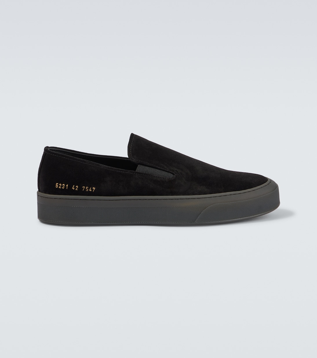 

Замшевые слипоны Common Projects, черный