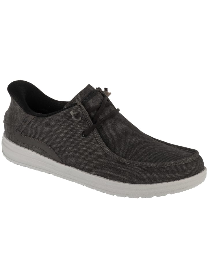 

Кроссовки на шнуровке Skechers, серый
