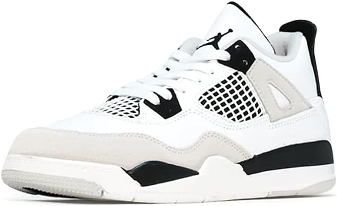 Мужские кроссовки Nike Jordan 4 Retro, размер, белый/серый — фото 2