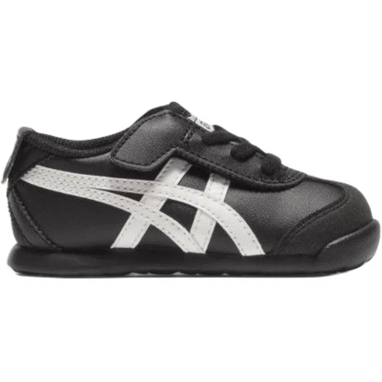 Кроссовки MEXICO 66 низкие для малышей Black White Onitsuka Tiger — фото 3
