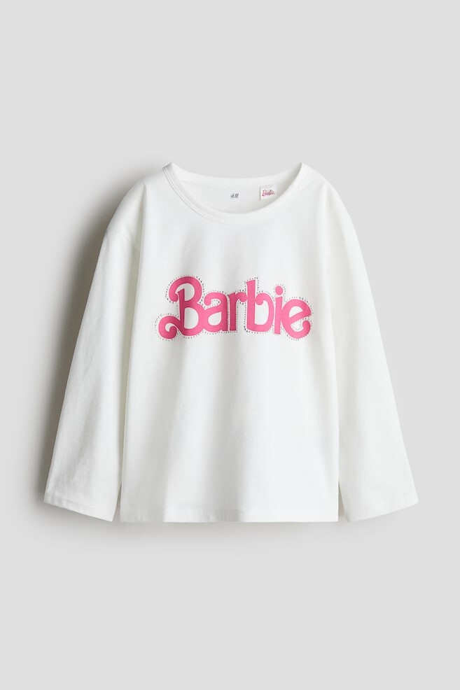 

Хлопковая рубашка с рисунком H&M, мультиколор