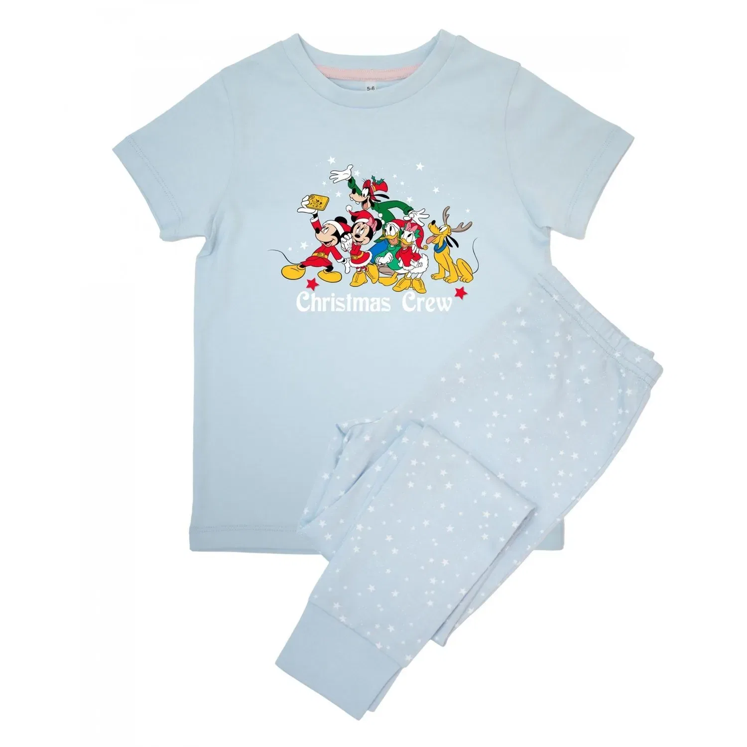 Пижама детская с принтом Minnie Mouse Disney, нежно-голубой