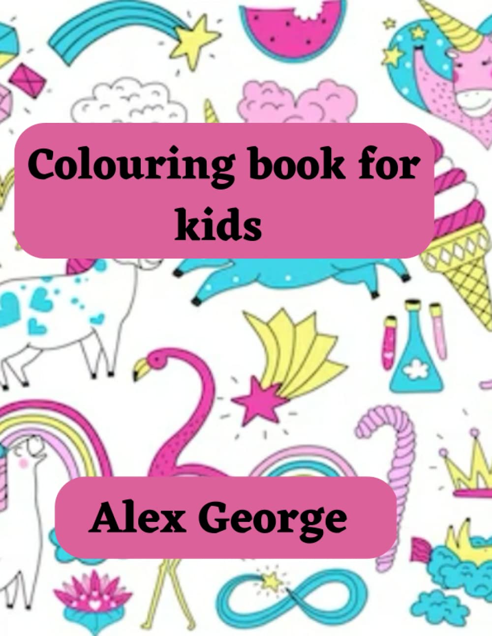 

Children unicorn colouring book: The best unicorn book for children below 8 years, children loves unicorn (Independently published)