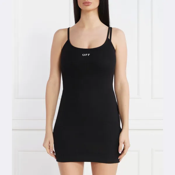 

Платье Off White, черный