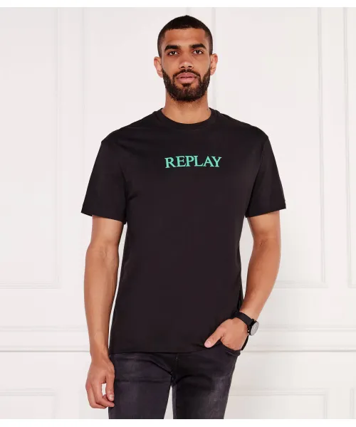 

Футболка Regular fit Replay, черный
