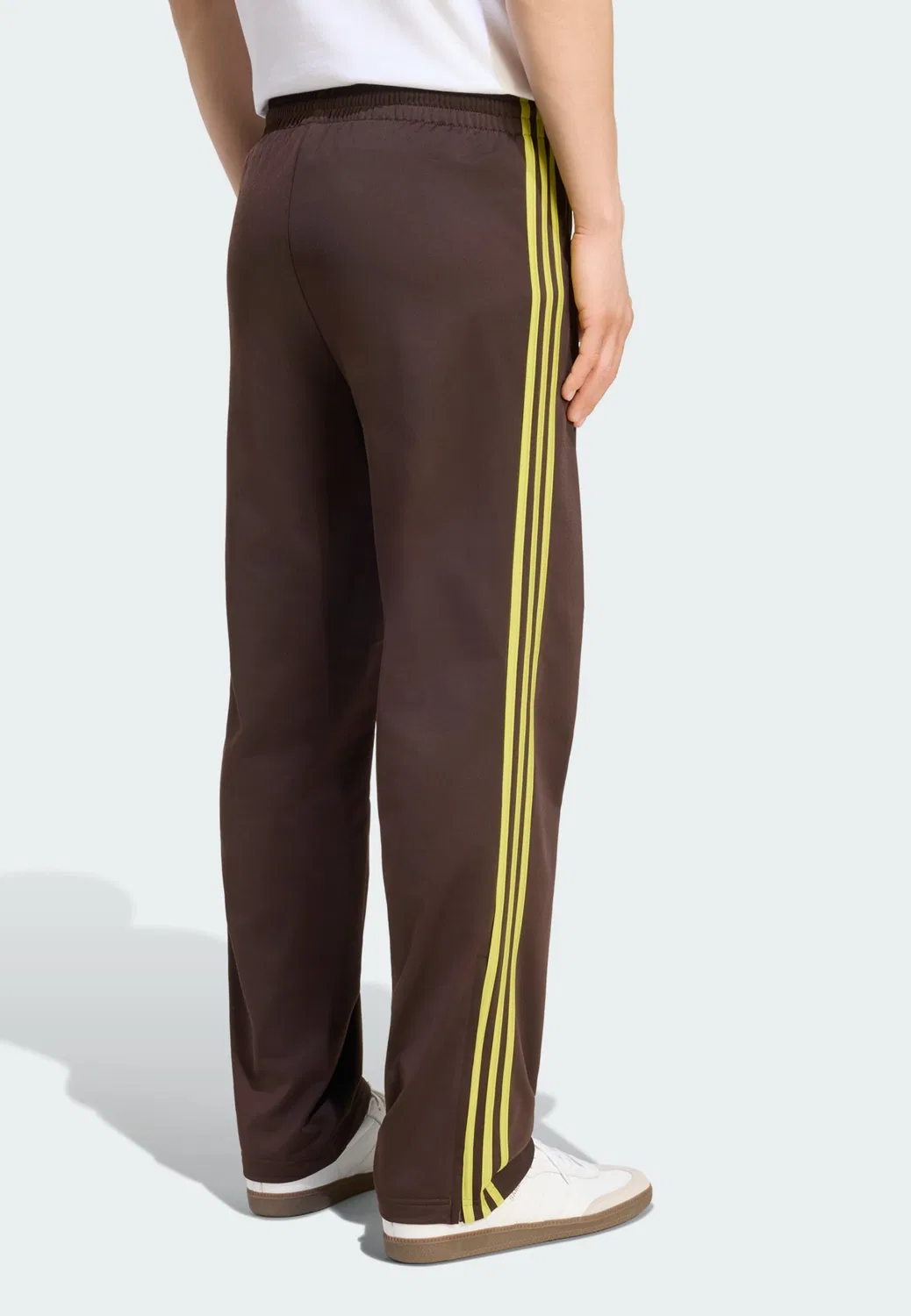 Брюки Adidas Originals Regular Pants Firebird, коричневый — фото 3