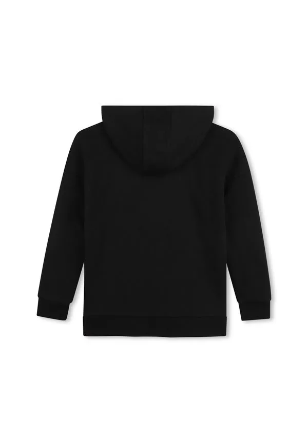 Детская и подростковая толстовка с капюшоном, унисекс. Boss Kidswear, Black — фото 2